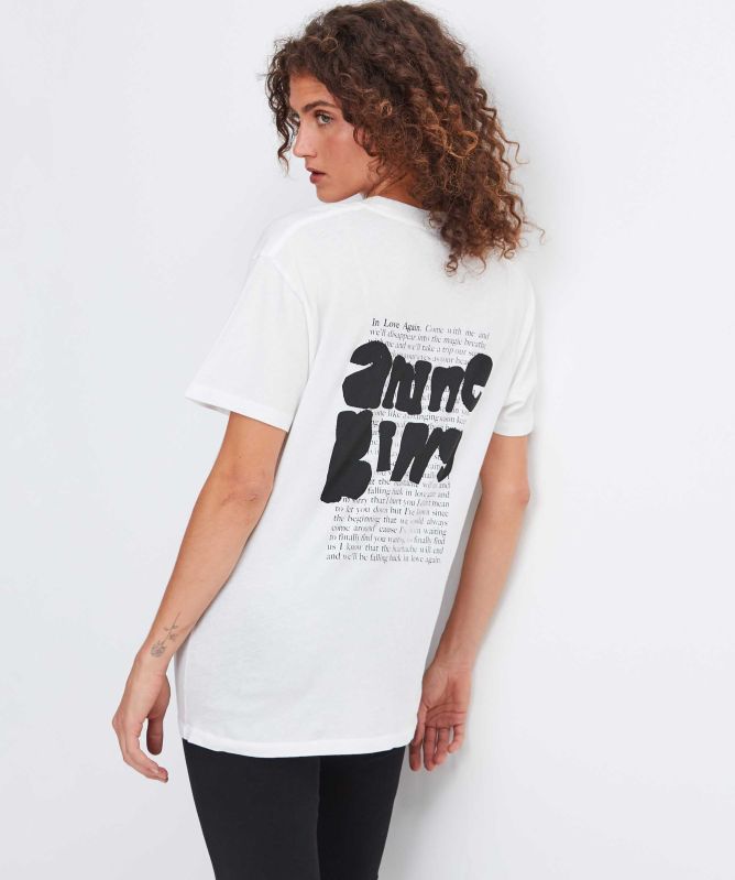 Anine Bing Walker Paris Spray Tee