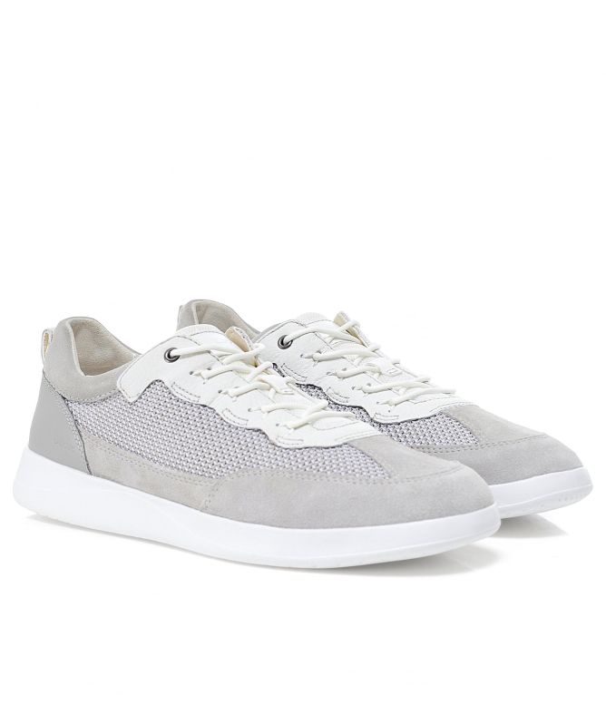 Geox Suede Mix Kennet Trainers