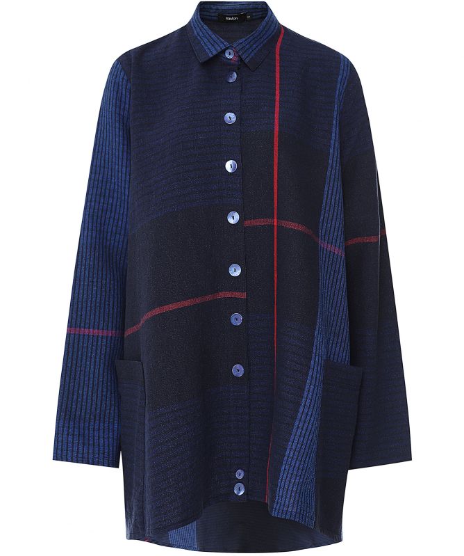 Ralston Wally Check Linen Blend Shirt 