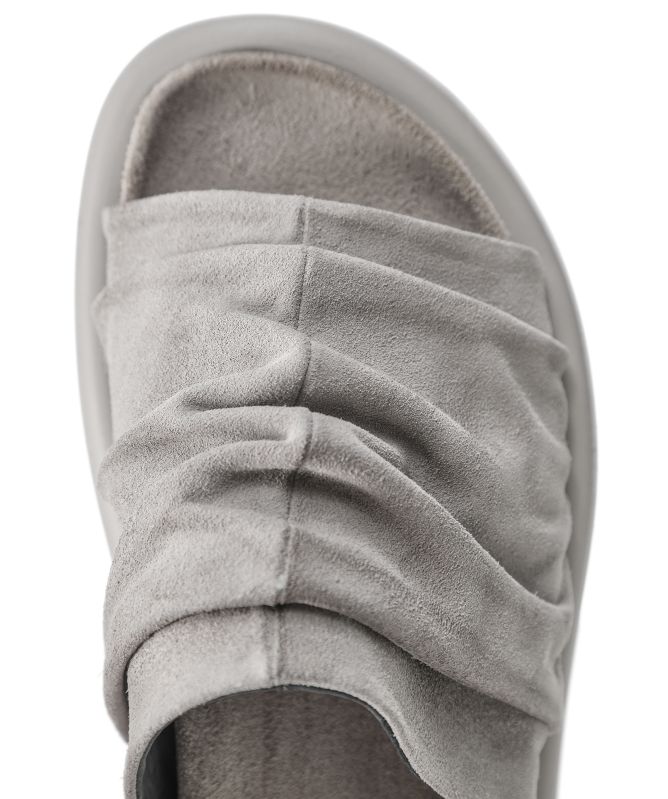 Sort Aarhus Suede Slider Sandals