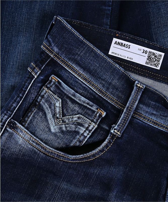 Replay Slim Fit Hyperflex Anbass Jeans