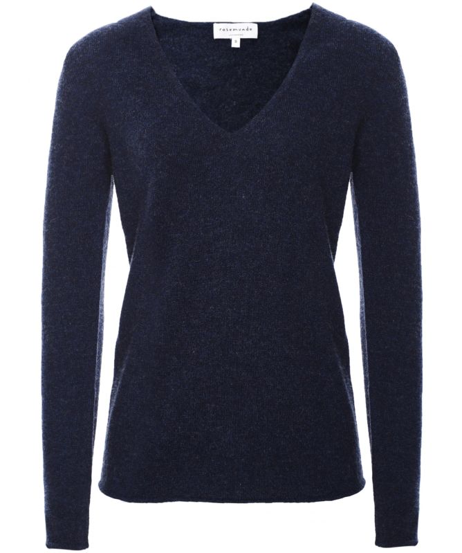 Rosemunde Cashmere Laica V Neck Top