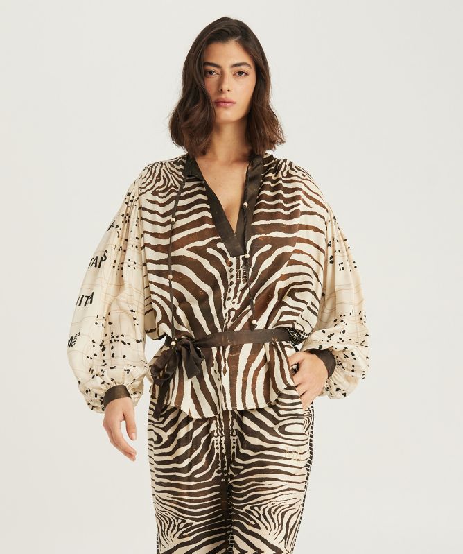 Me369 Rona Printed Shirt