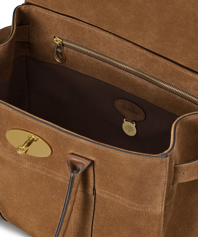 Mulberry Heritage Bayswater Suede Bag
