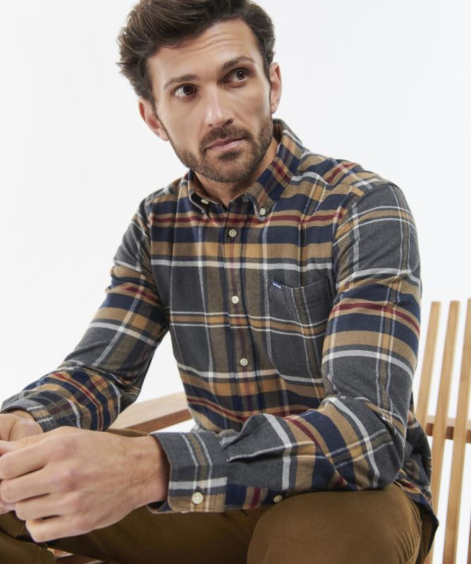 Ronan Tailored Check Shirt