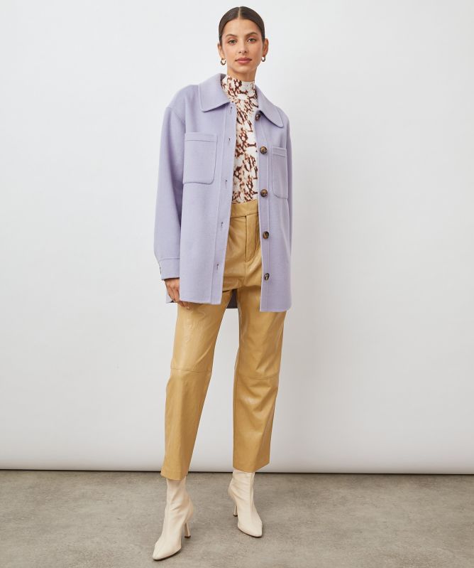 Rails Purple Connie Shirt Jacket | Jules B