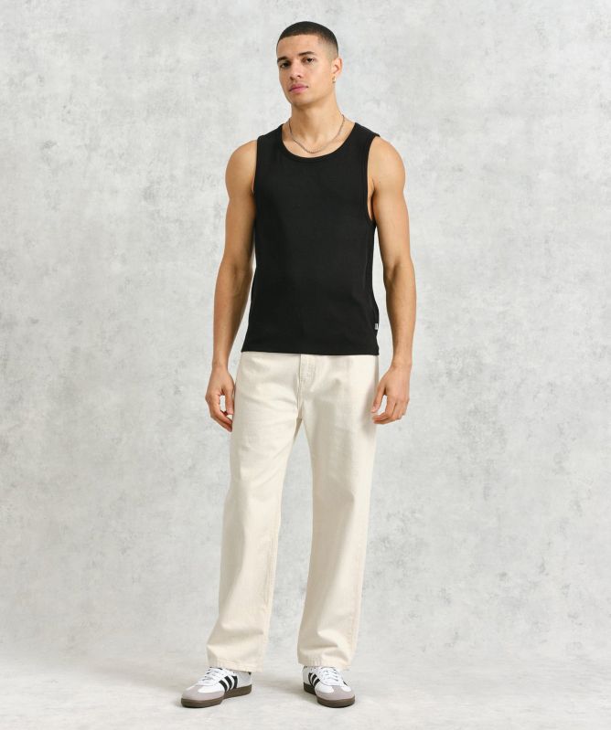 Wax London Ribbed Montague Vest