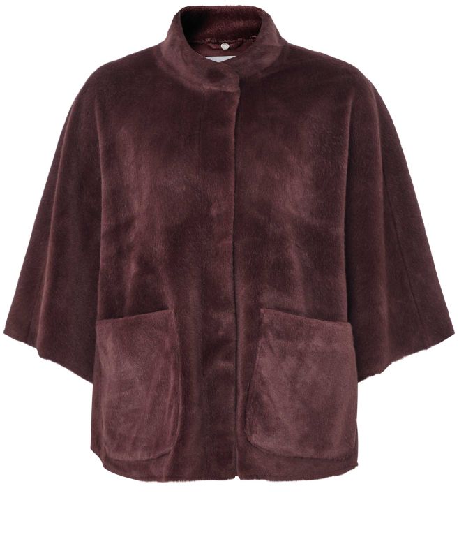 Rino and Pelle Dewi Faux Fur Cape