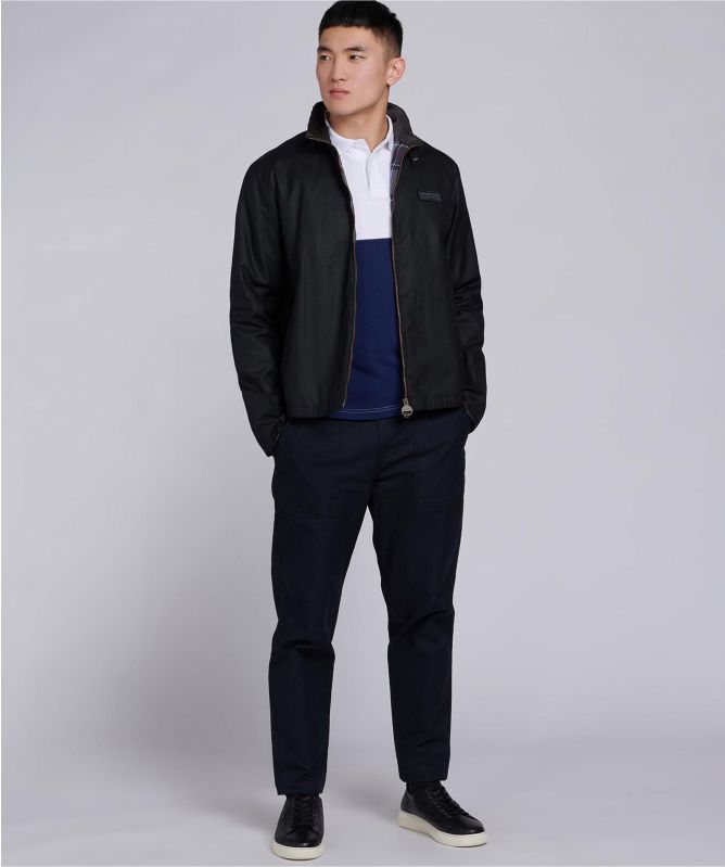 Barbour International Waxed Mind Jacket