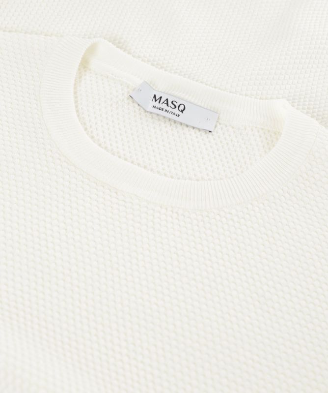 MASQ Textured Crew Jumper