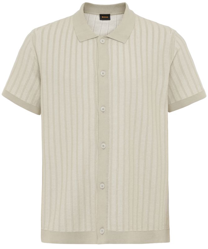 BOSS Kodd Rib-Knit Polo