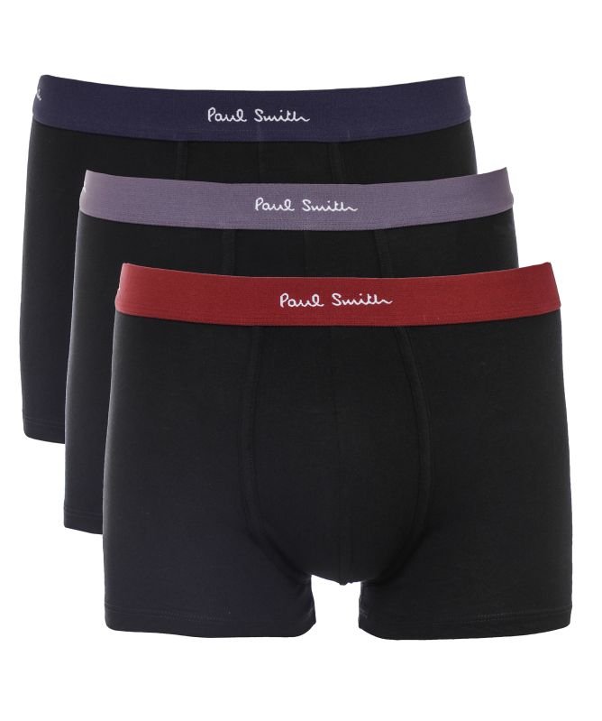 Paul Smith Script Waist Boxer Trunks Three Pack