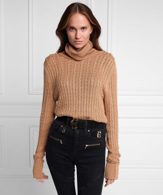 Holland Cooper Seattle Cable Knit Jumper