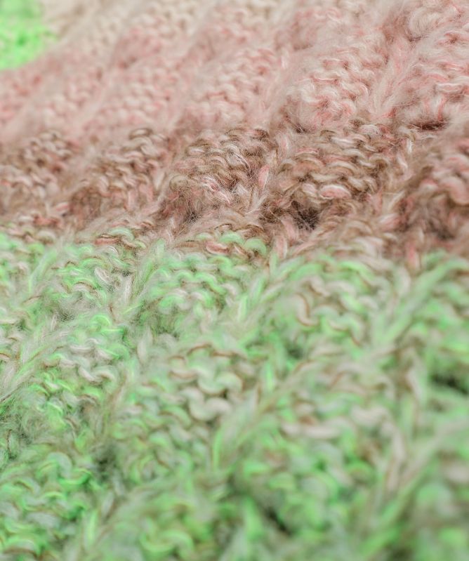 Dawn x Dare Lola striped jumper - super pink