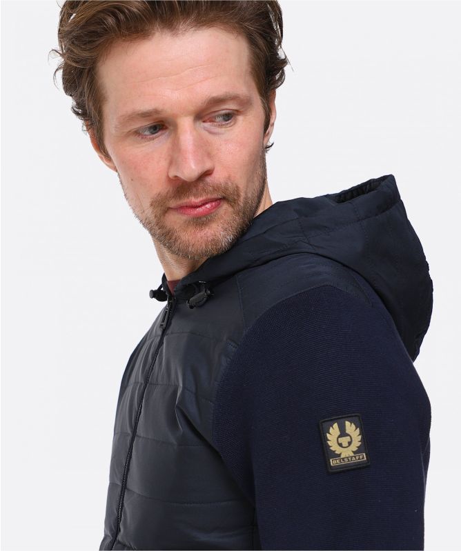 Belstaff Mixed Media Omar Hoodie Jules B