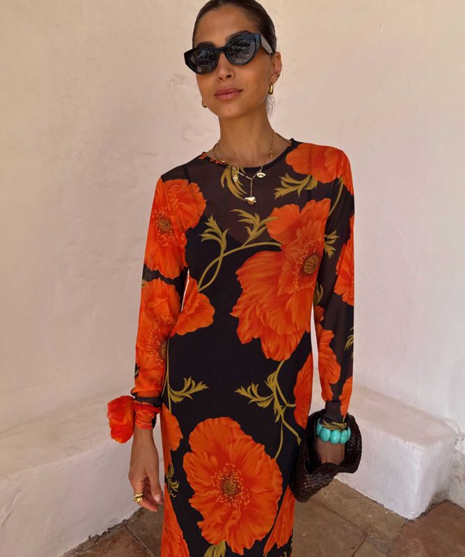 Never Fully Dressed Poppy Aria Mesh Dress