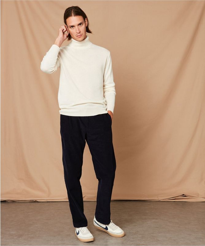 Hartford Wool Cashmere Roll Neck Jumper