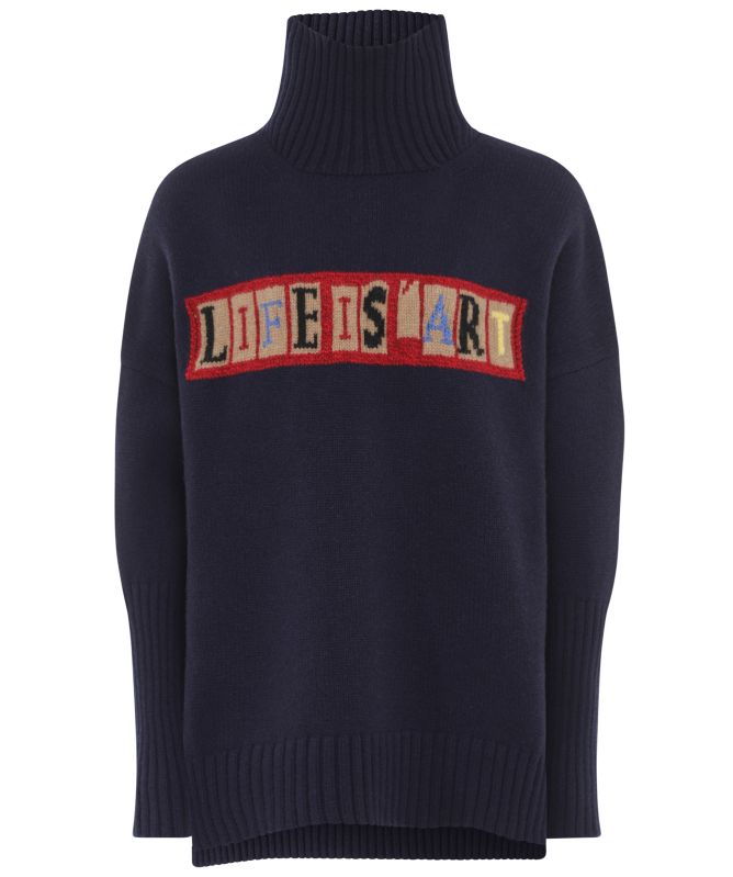 Eddy and Ivy Art Merino Cashmere Jumper