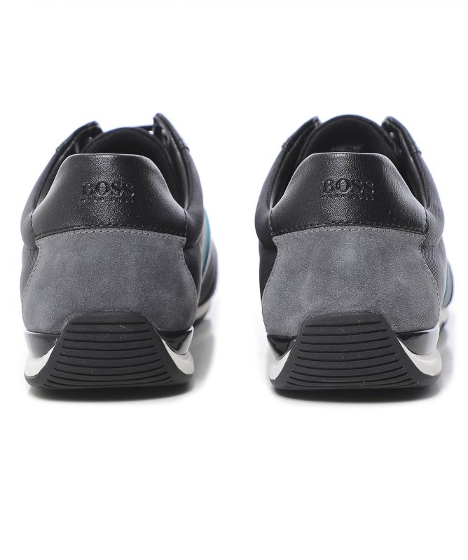 BOSS Mixed Panel Saturn_Lowp_mx Trainers