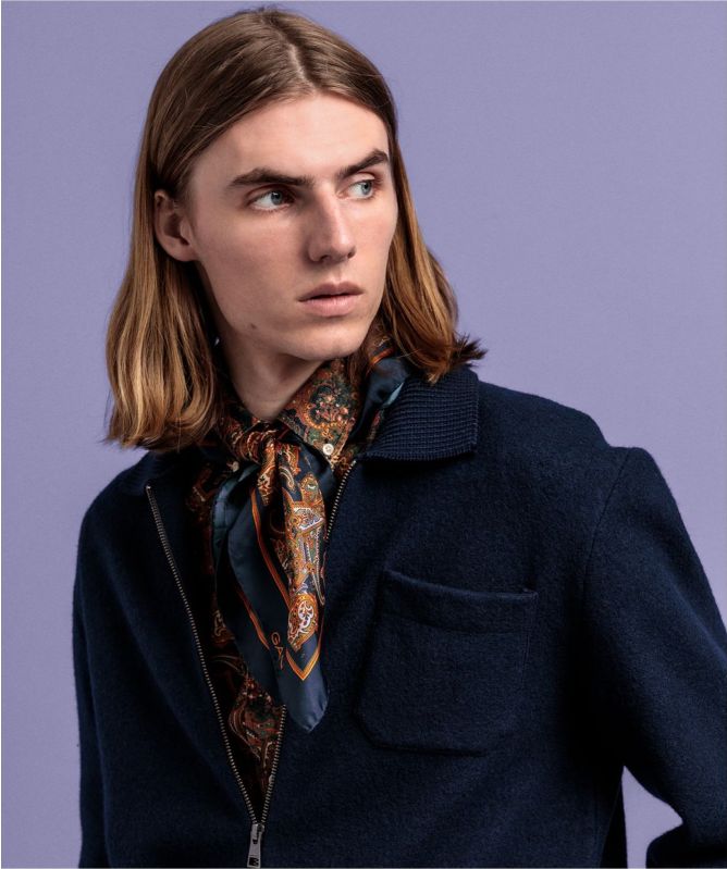 Boiled Knitted Jacket