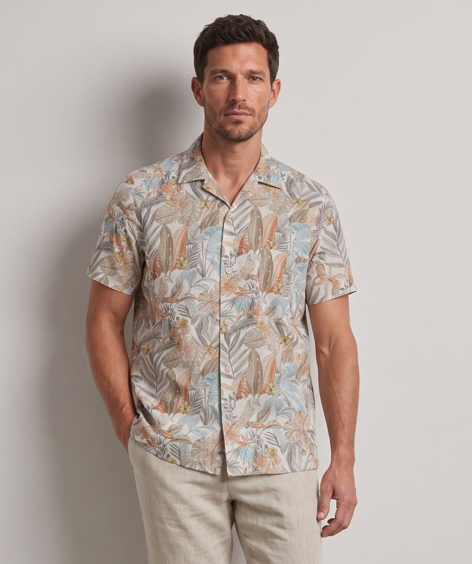 Jules B Tropical Floral Print Shirt