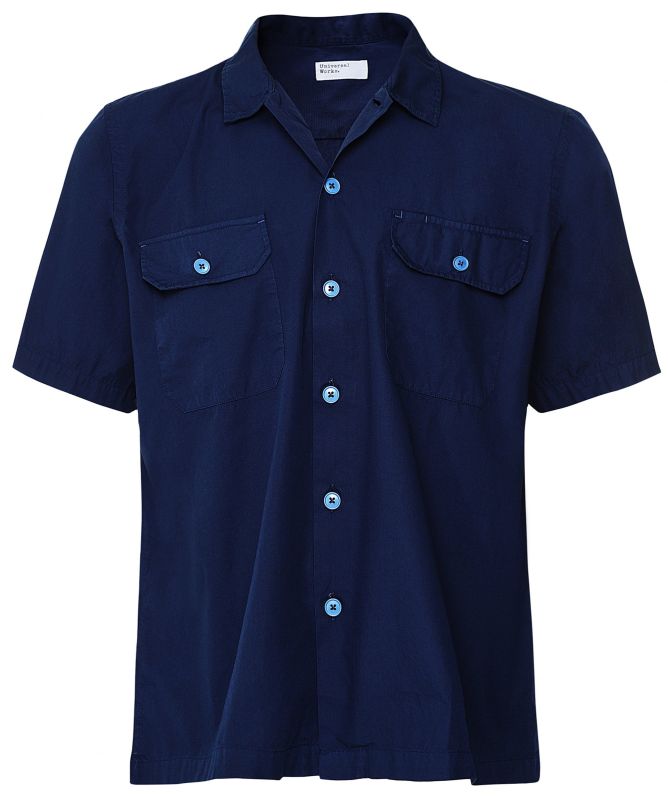 Universal Works Short Sleeve Utility Shirt