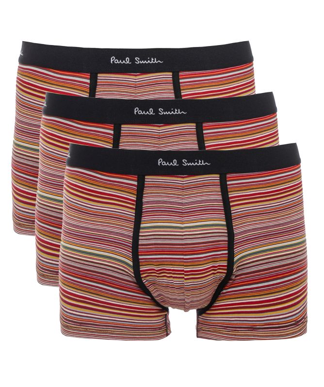Paul Smith Striped Low-Rise Boxer Briefs Three Pack