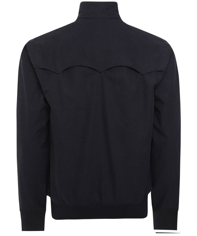 Fred Perry Black Softshell Harrington Jacket | Jules B