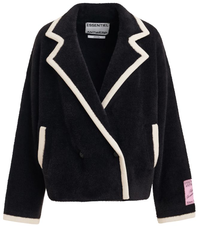 Essentiel Antwerp Kugar Contrast Trim Cardigan