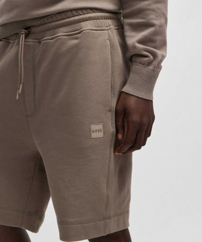BOSS Cotton Terry Sewalk Shorts