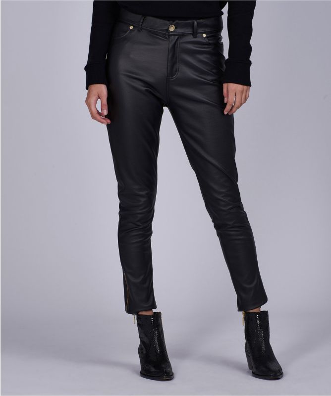 Barbour International Goodwood Faux Leather Trousers