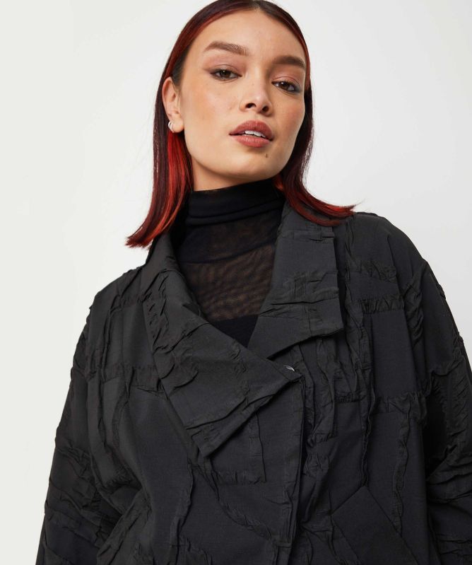 Bize Pleated Short Jacket