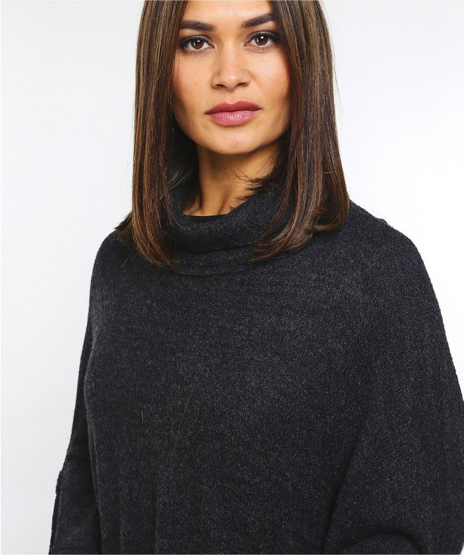 NU London Oversized Virgin Wool Knit Dress
