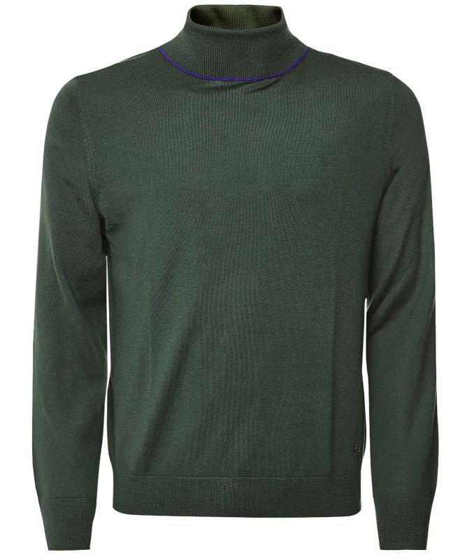 Paul Smith Merino Wool Roll Neck Jumper