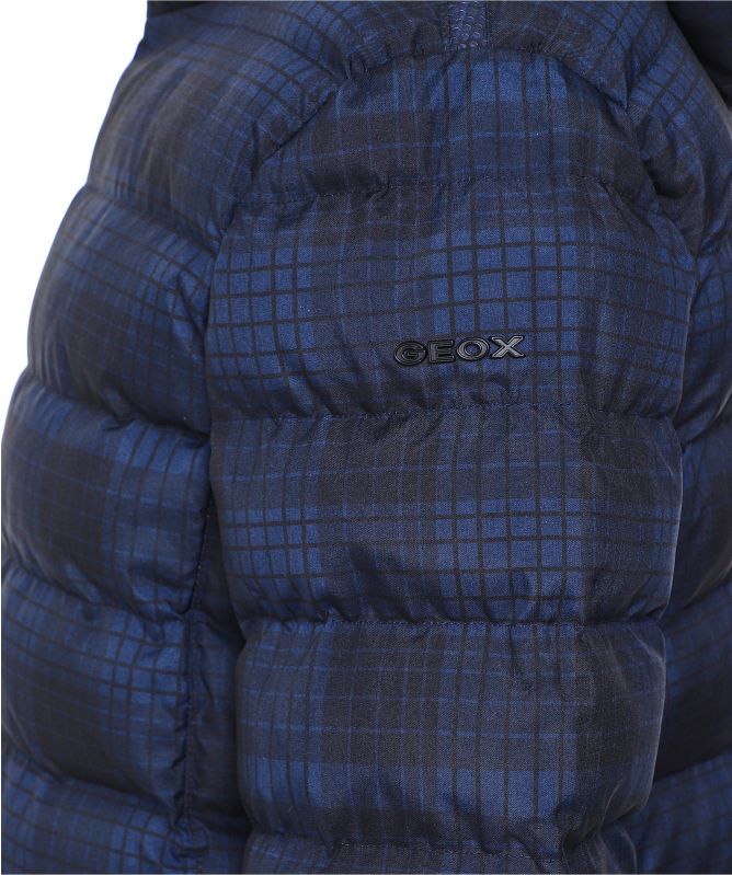 Geox Eco Down Check Sandford Jacket