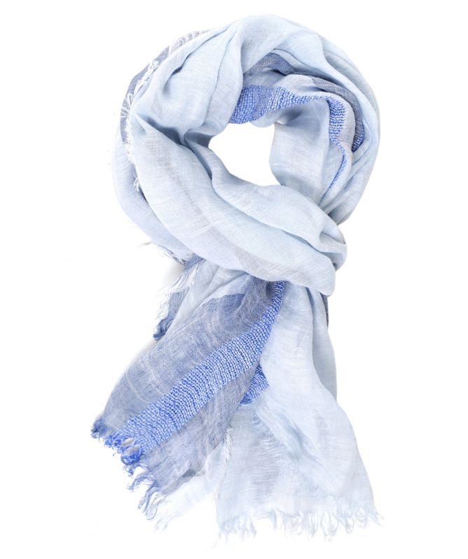 OSKA Linen Blend Textured Scarf