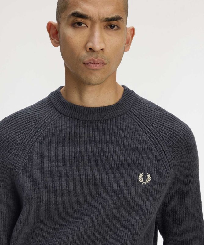 Fred Perry Lambswool Raglan Jumper