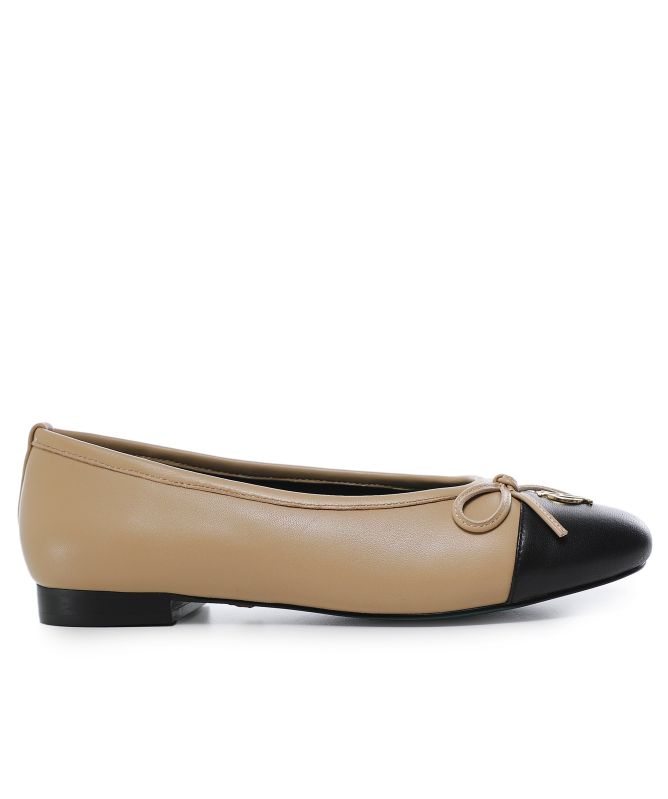 Holland Cooper Leather Ballet Shoes