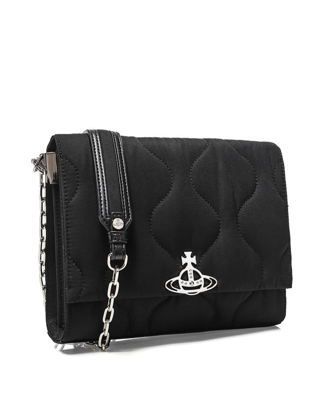 Vivienne Westwood Black Camper Vegan Crossbody Bag Jules B