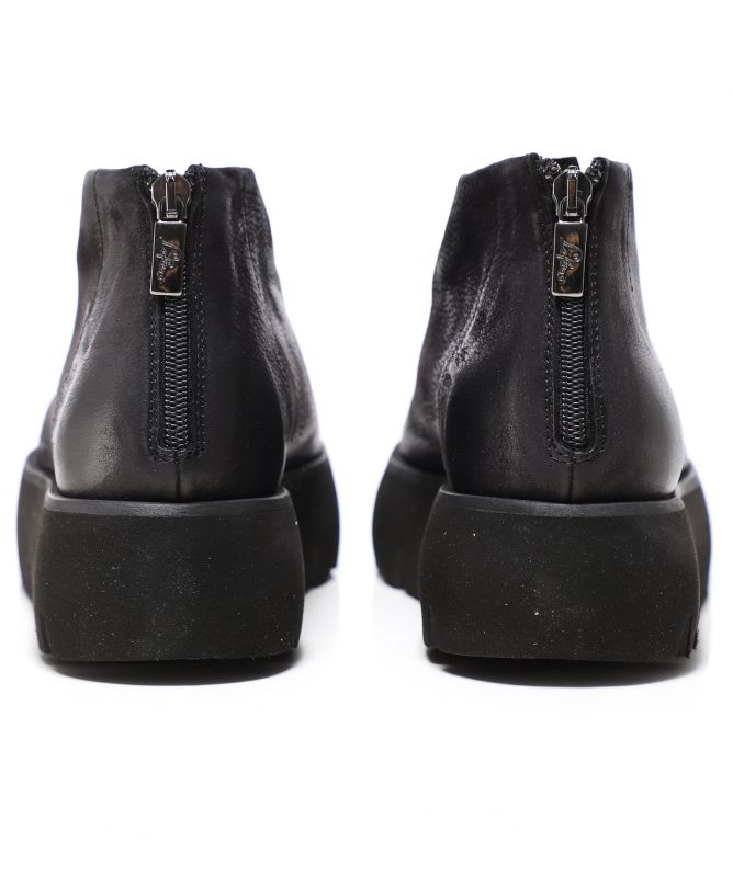 Lofina Gasoline Leather Sandals