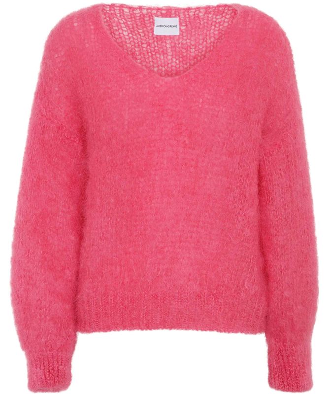 Americandreams Milana Long Sleve Mohair Knit Jumper
