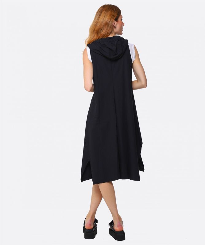 Lurdes Bergada Recycled Hooded Dress