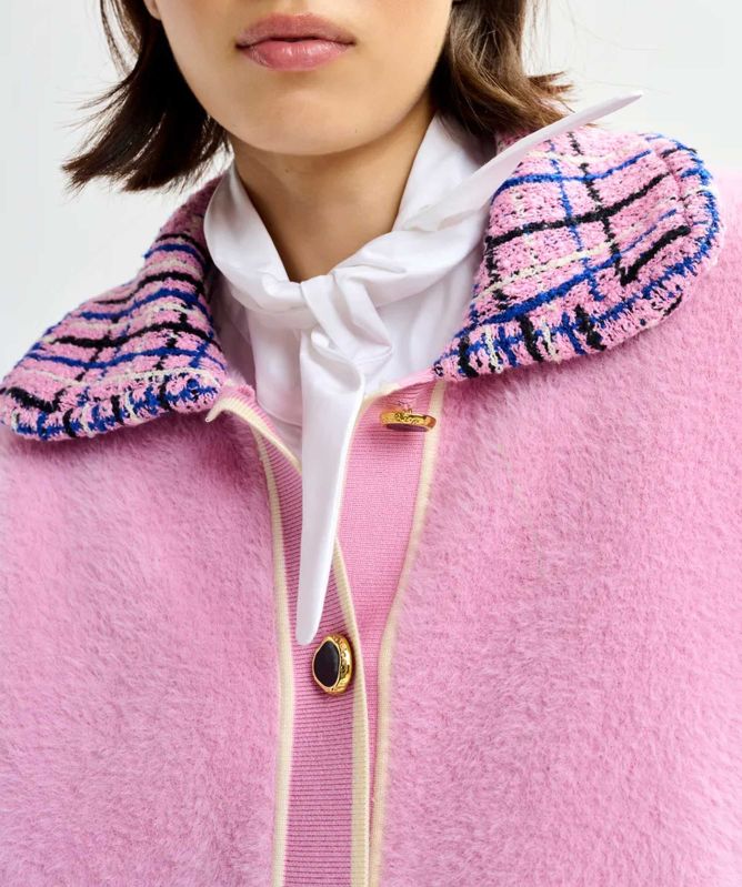 Essentiel Antwerp Joilu Knitted Textured Cardigan