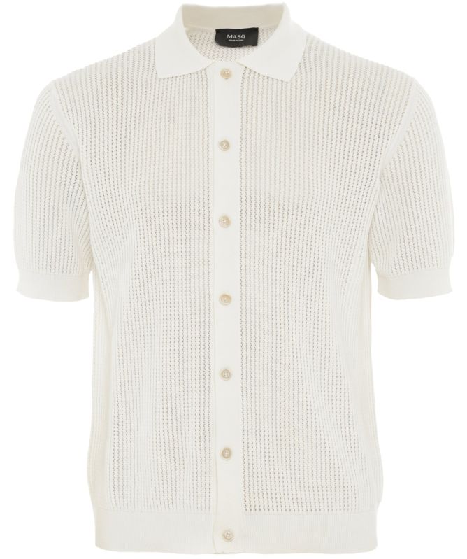 MASQ Hand Knit Short Sleeve Shirt