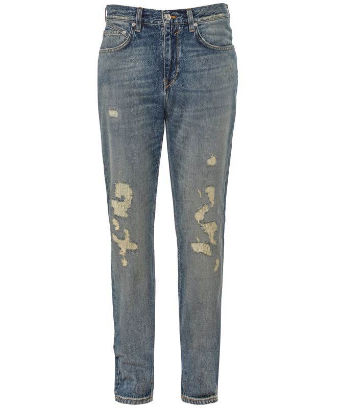 Baldessarini Distressed Five-Pocket Jean