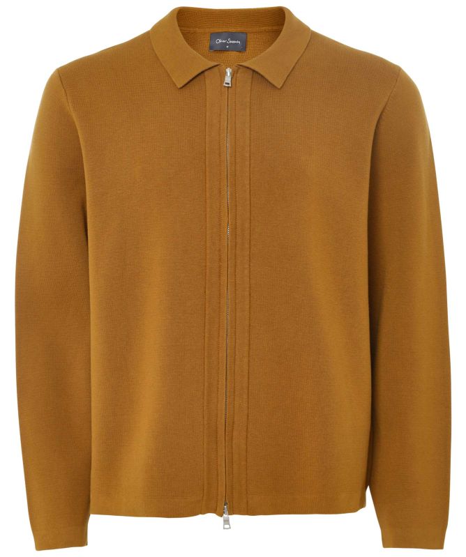 Oliver Sweeney Cotton Layham Zip Cardigan