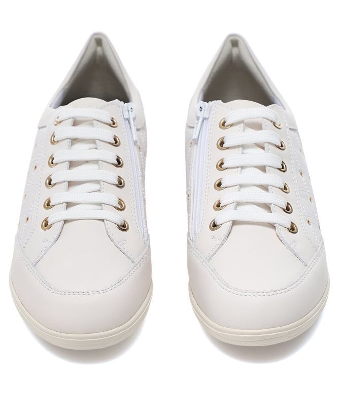 Geox Leather Myria Trainers