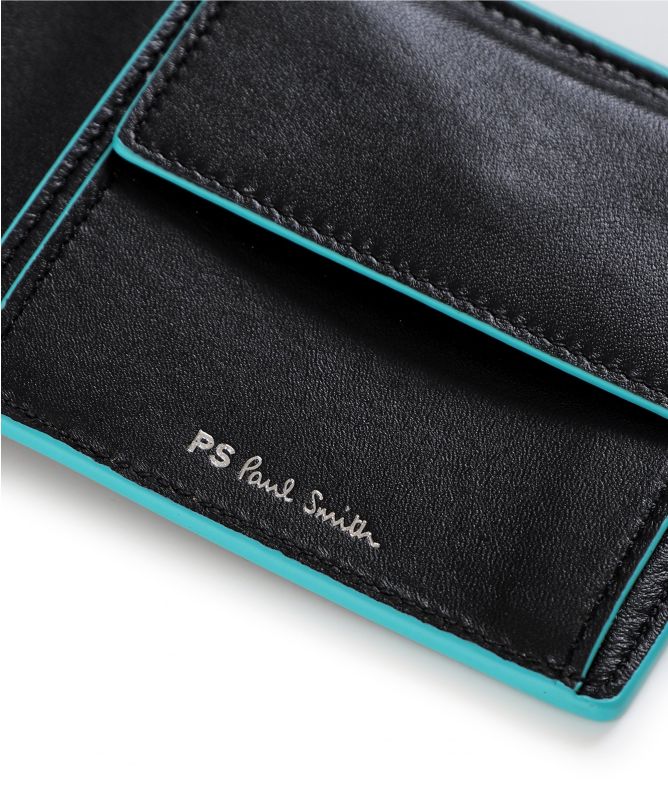 Paul Smith Leather Zebra Coin Wallet