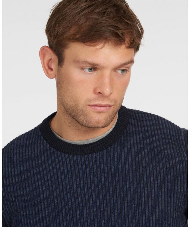 Barbour Wool Cotton Duffle Knitted Jumper