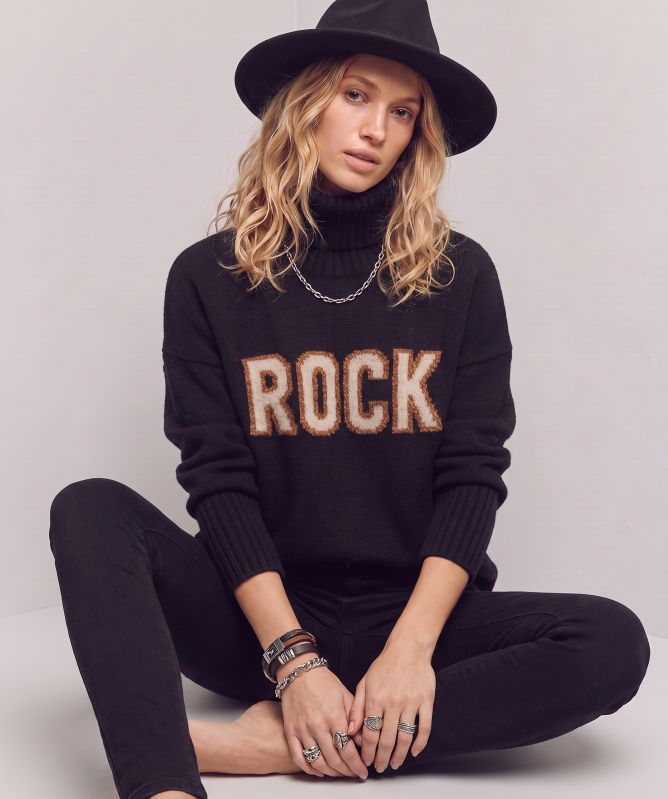 Eddy and Ivy Rock Merino Cashmere Jumper